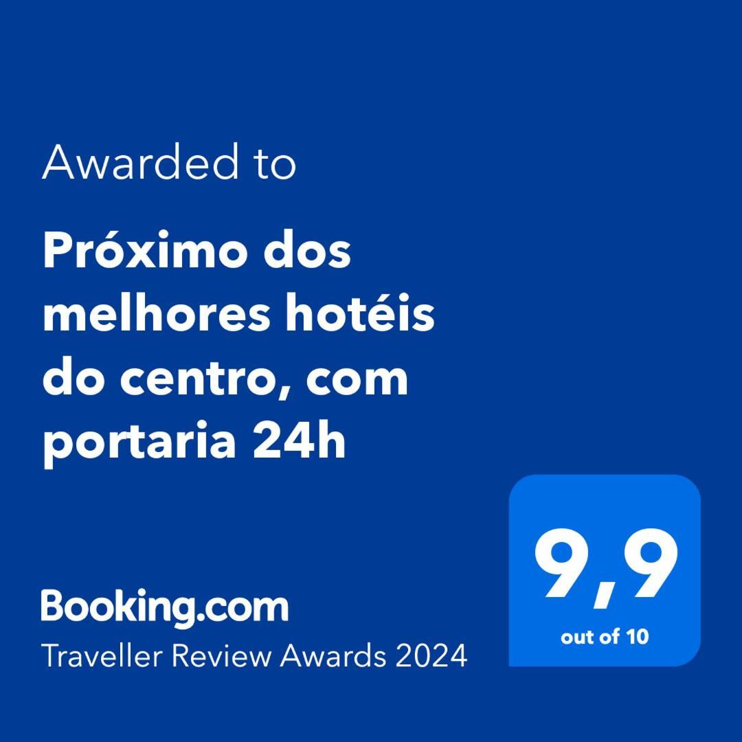 Proximo Dos Melhores Hoteis Do Centro, 2 Quartos, Portaria 24H フロリアノポリス エクステリア 写真